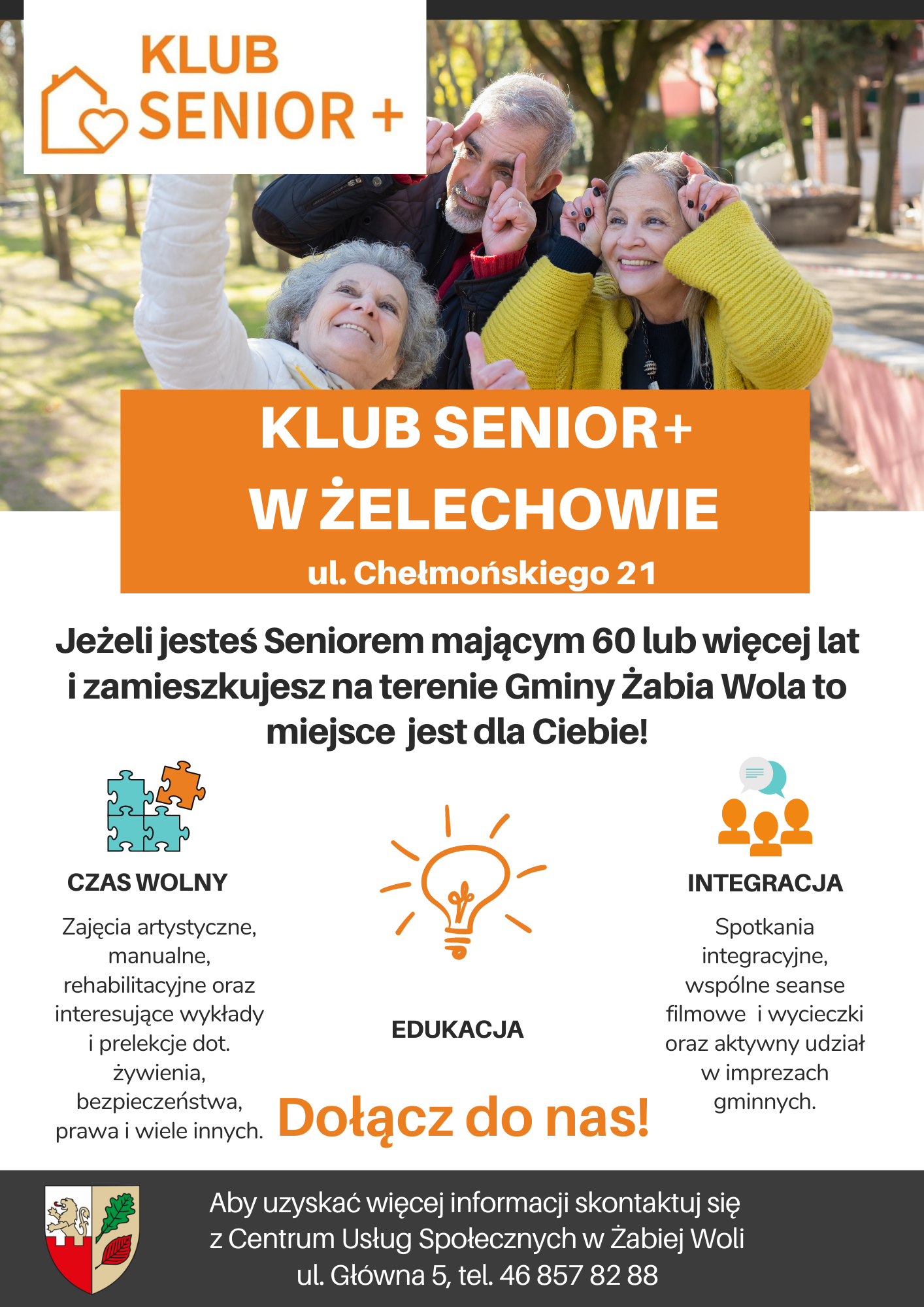 Klub Senior+ w Żelechów zaprasza!