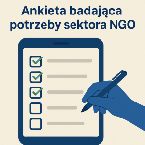 Ankieta dla organizacji pozarządowych.